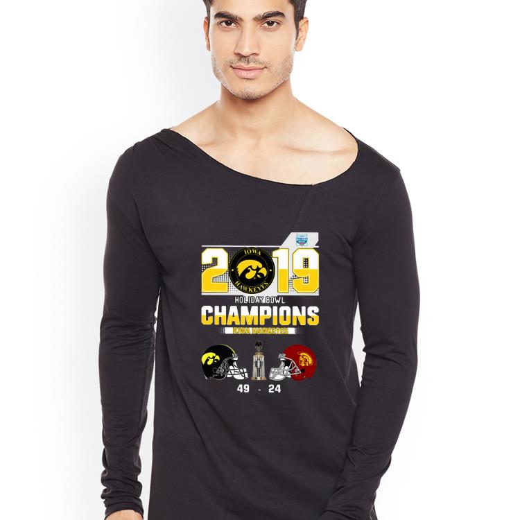 Official 2019 Holiday Bowl Champions Iowa Hawkeyes shirt