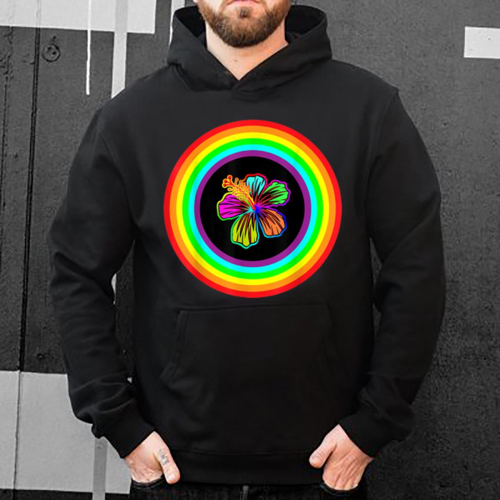 Official Rainbow Love Beach Flower shirt