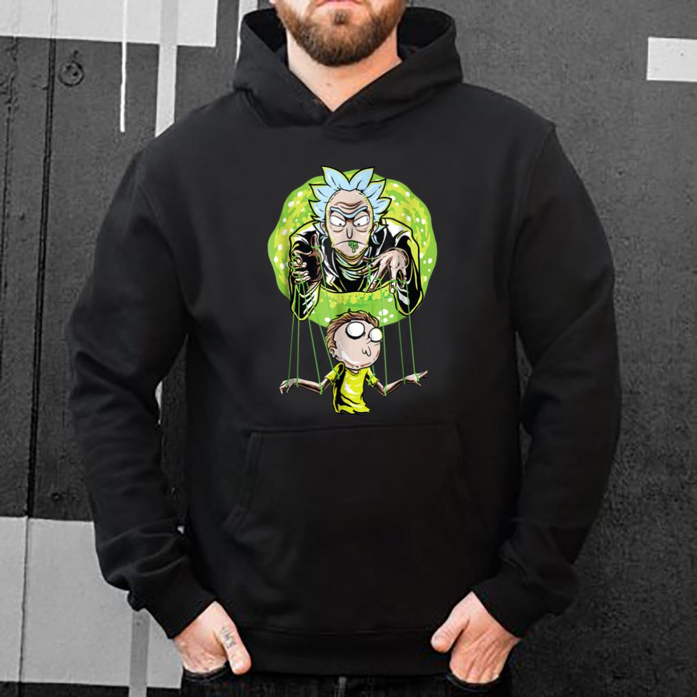 Official Rick And Morty Puppet And Space Portal shirt