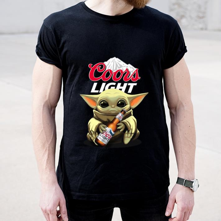 Original Baby Yoda Hug Coors Light shirt