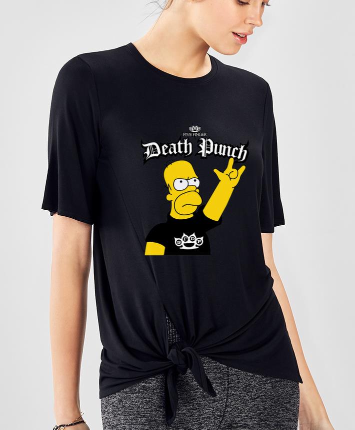 Original The Simpsons Five Finger Death Punch shirt