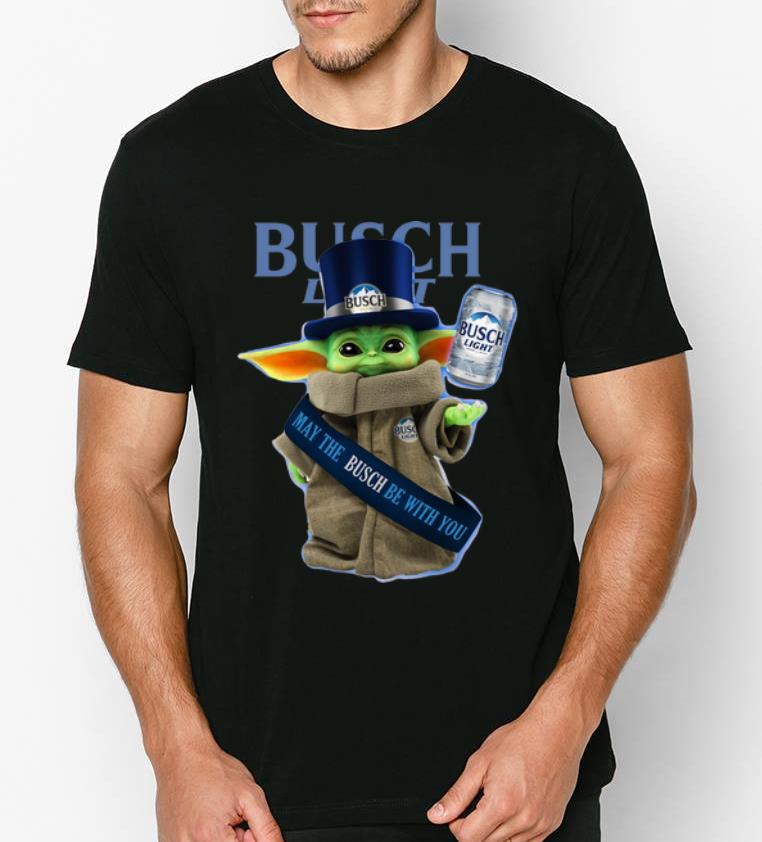 Premium Busch Light Baby Yoda May The Busch Be With You shirt