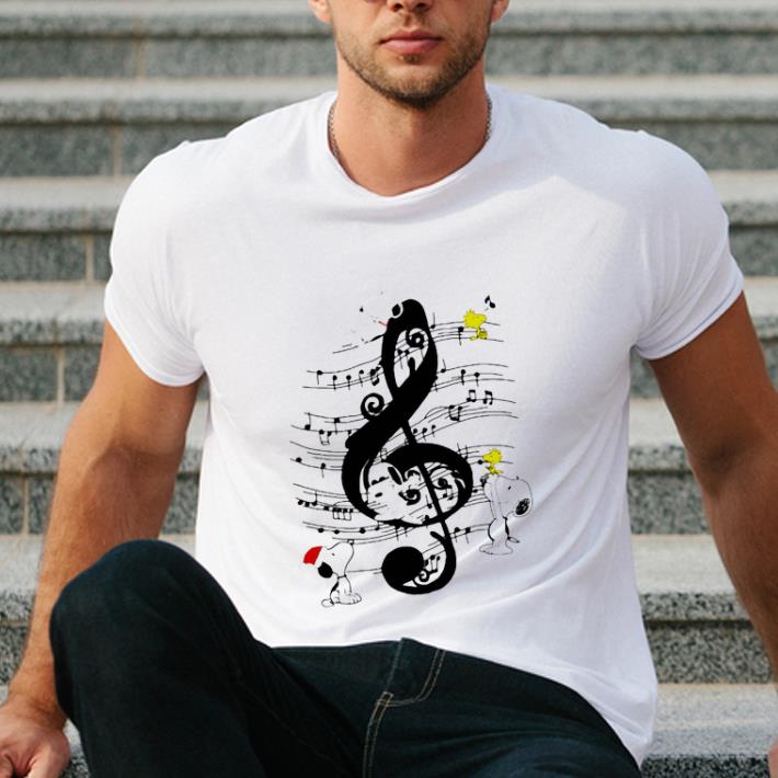 Premium Snoopy The Peanuts and Music note shirt