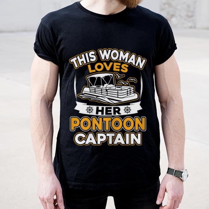 Premium This Woman Loves Her Pontoon Captain shirt