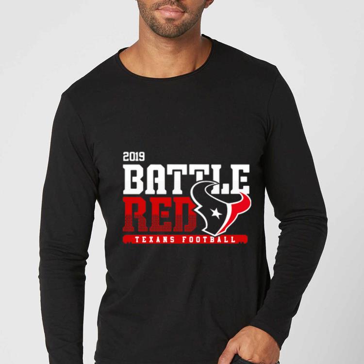Pretty Houston Texans Football Battle Red 2019 shirt