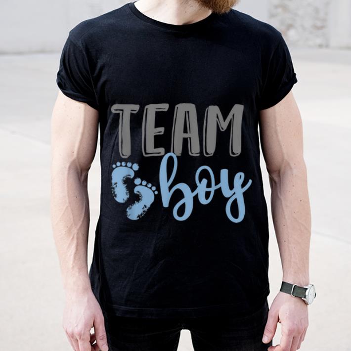 Pretty Team Boy Gender Reveal shirt