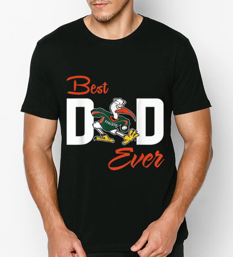 Top Miami Hurricanes Best Dad Ever shirt