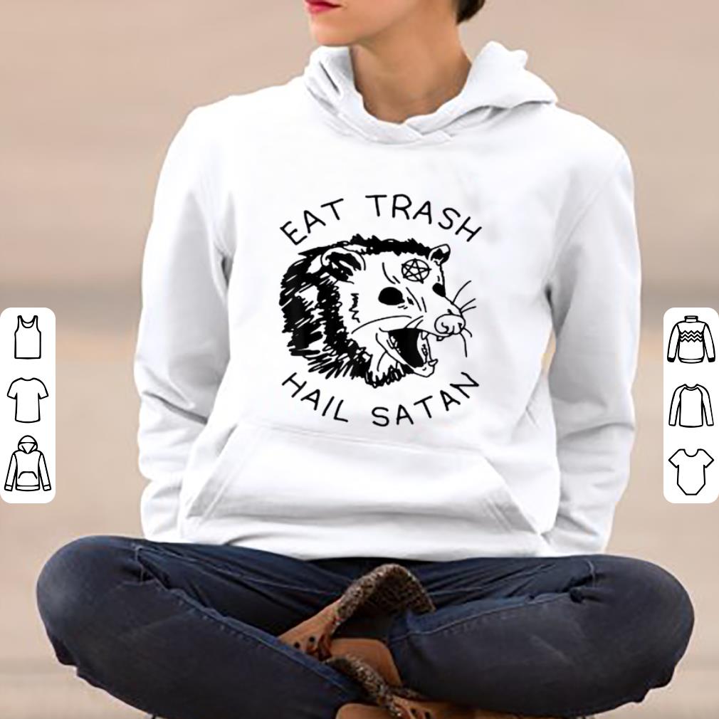 Top Possum Eat Trash Hail Satan shirt