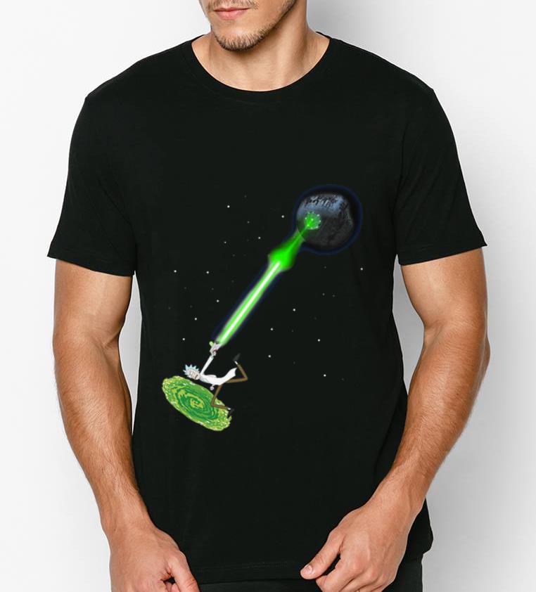 Top Rick Sanchez Kamehameha Star Wars shirt