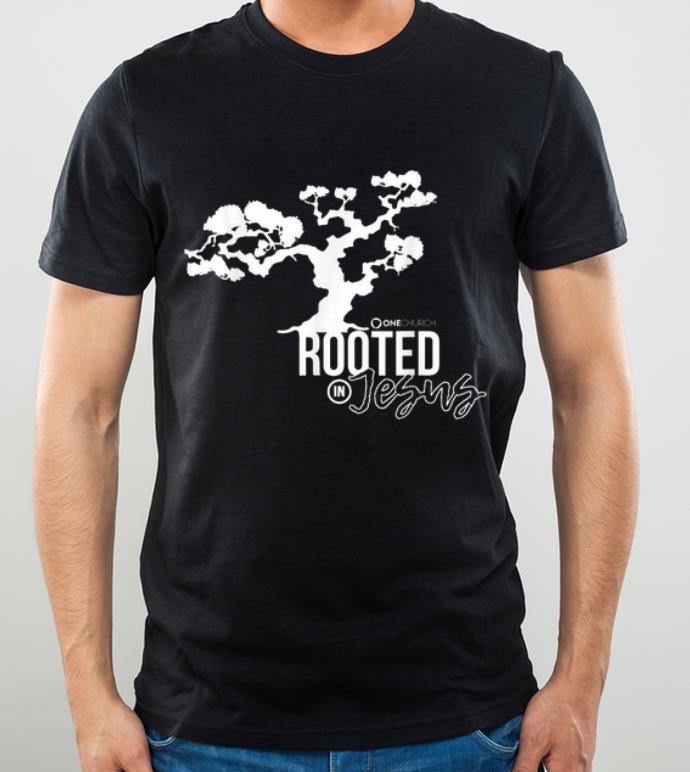 Top Rooted In Jesus Peace Tree shirt