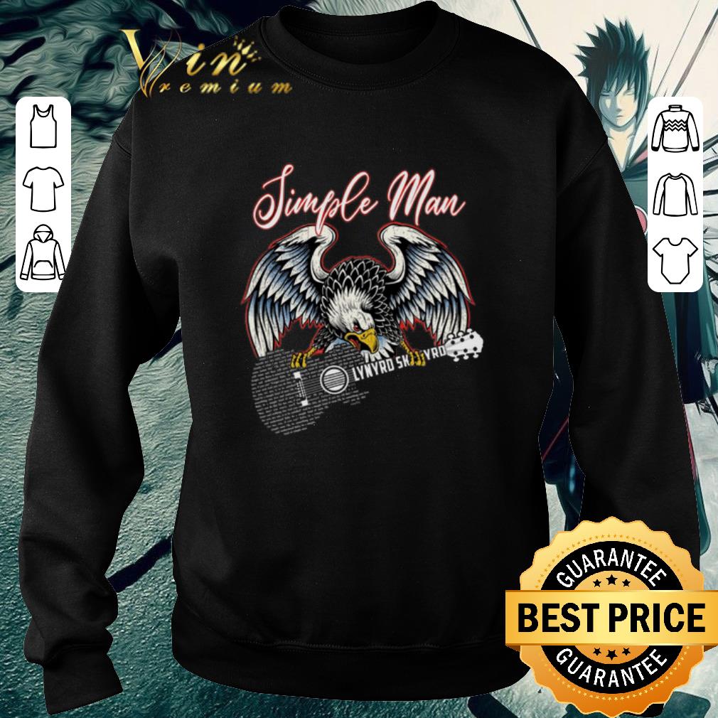 Top Simple Man lyrics Lynyrd Skynyrd Eagle guitar shirt 5 Top Simple Man lyrics Lynyrd Skynyrd Eagle guitar shirt