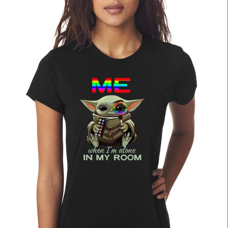 Awesome Baby Yoda Me When I’m Alone In My Room shirt 2 Awesome Baby Yoda Me When I’m Alone In My Room shirt 3