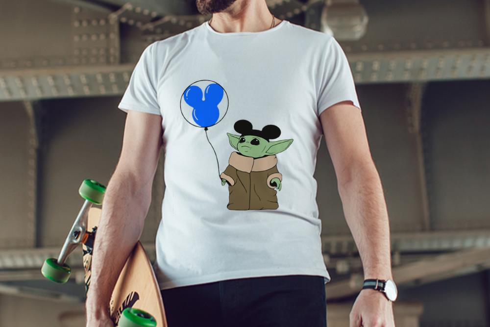 Awesome Baby Yoda Mickey Mouse shirt 2 Awesome Baby Yoda Mickey Mouse shirt 3