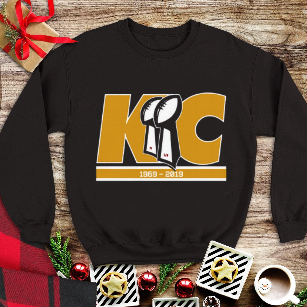 Awesome Kansas City Chiefs 2x Super Bowl 1969 2019 shirt