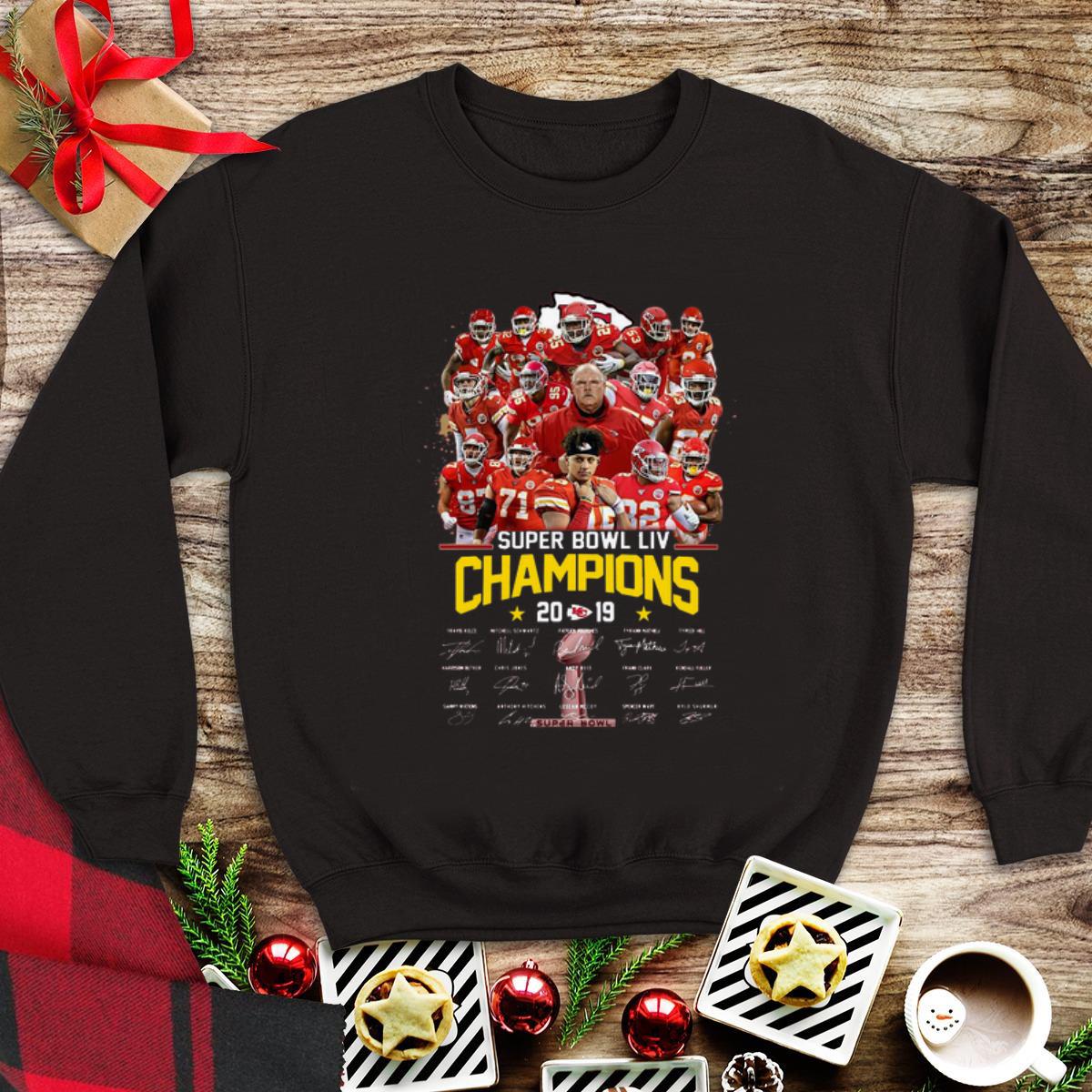 Awesome Kansas City Chiefs Super Bowl LIV Champions 2019 shirt