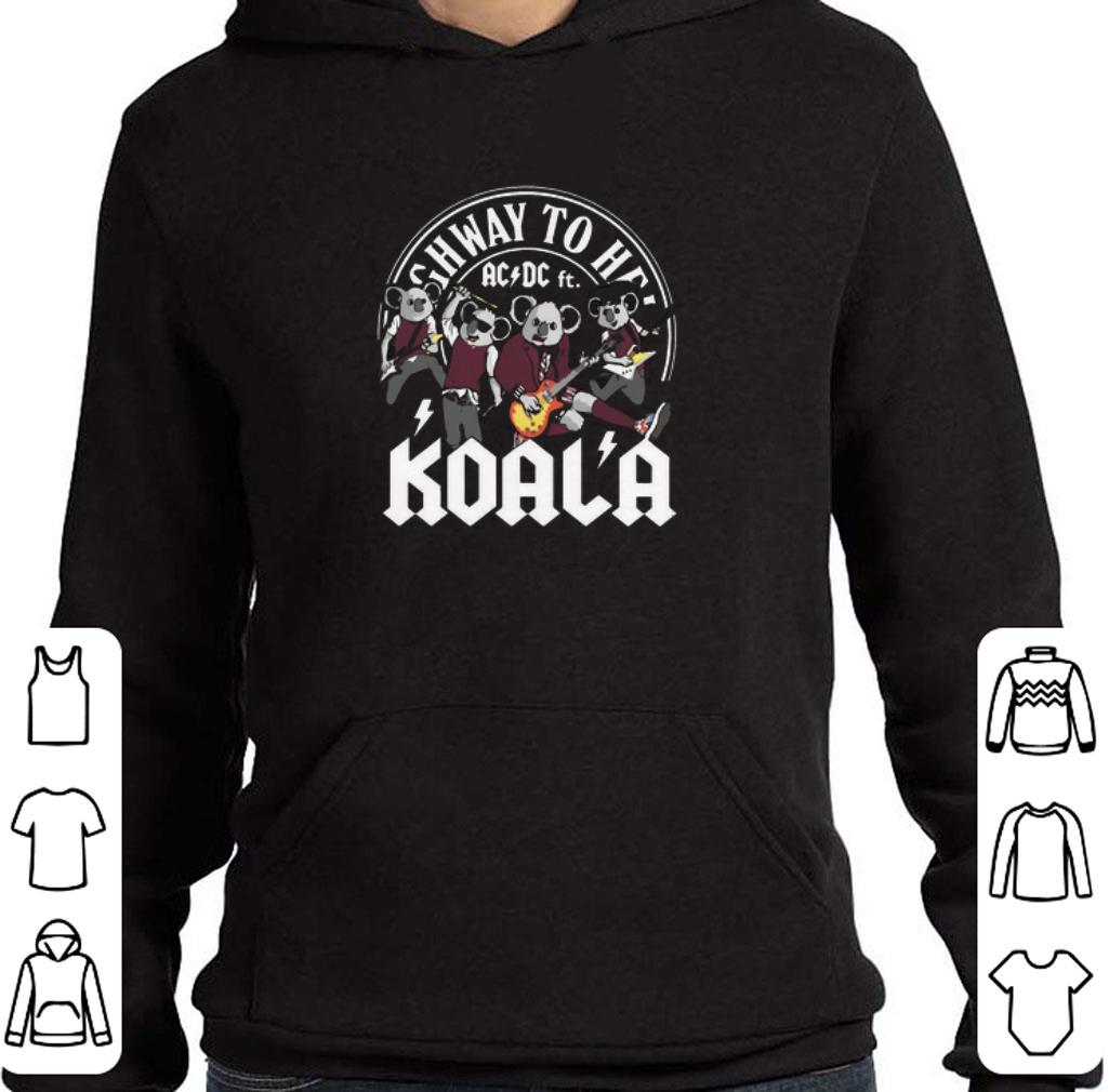 Awesome Koala mashup ACDC ft. Highway to hell shirt