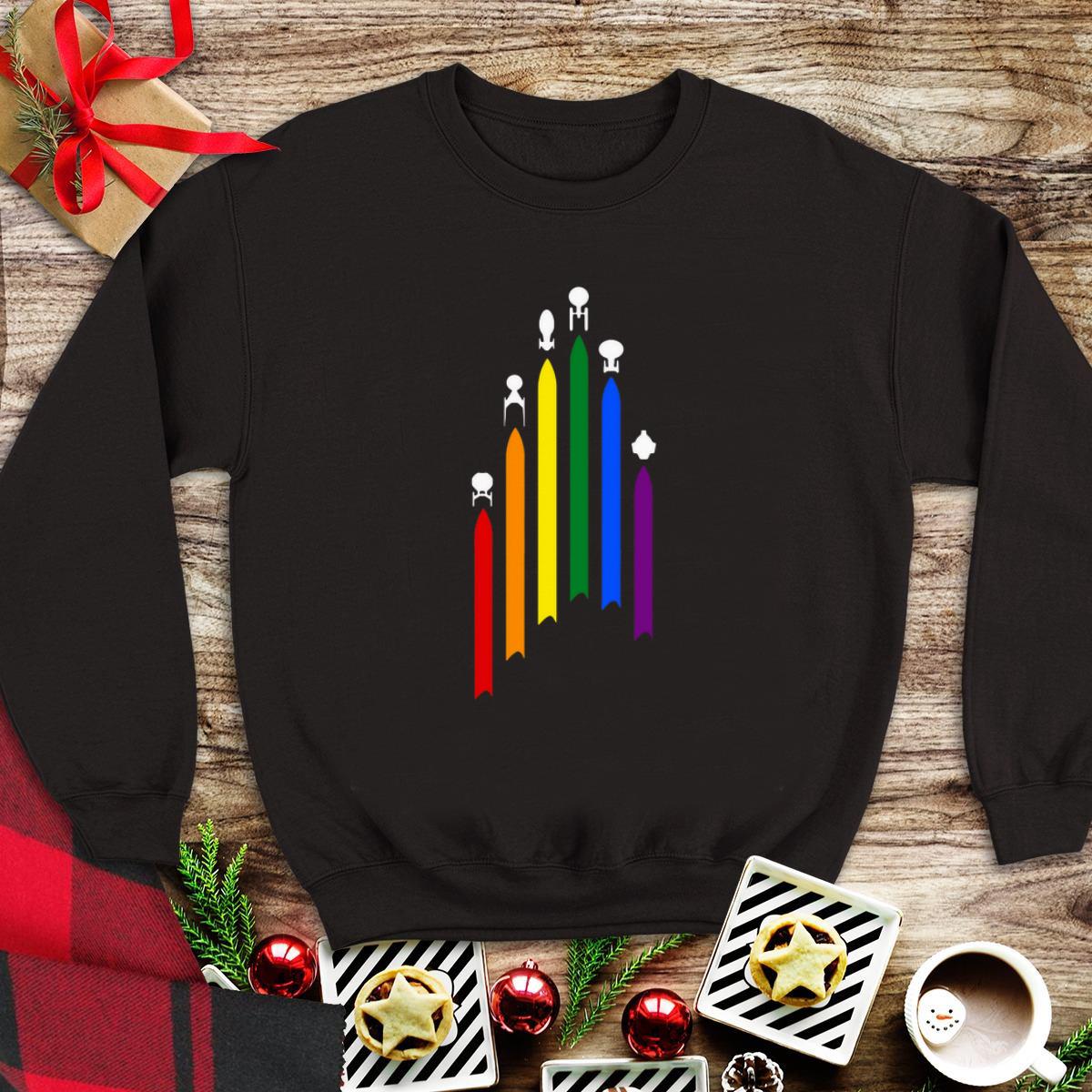 Awesome LGBT Star Trek Spaceship shirt