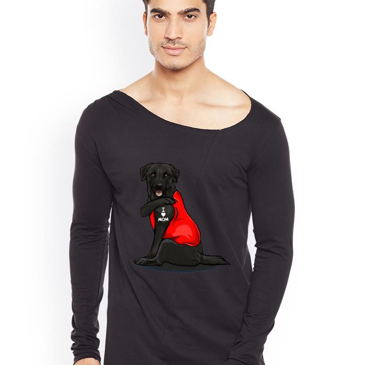 Awesome Labrador Retriever Basse Tattoos I Love Mom shirt