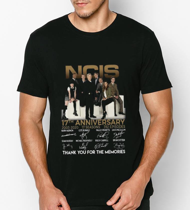 Awesome NCIS 17th anniversary 2003 – 2020 thank you for the memories shirt