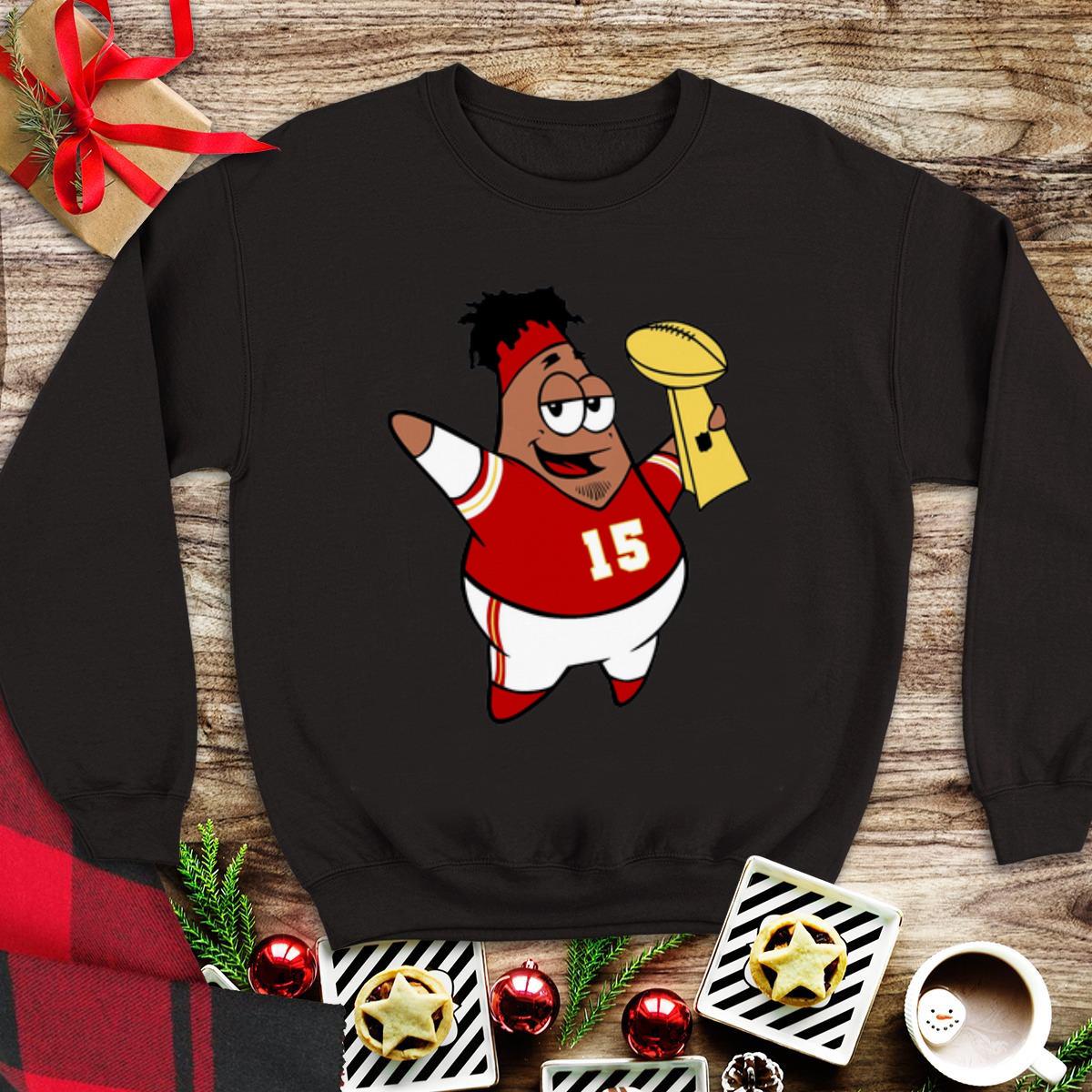 Awesome Patrick Mahomes Cartoon Super Bowl Champions shirt