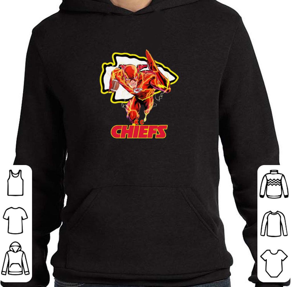Awesome The Flash DC mashup Kansas City Chiefs Logo shirt