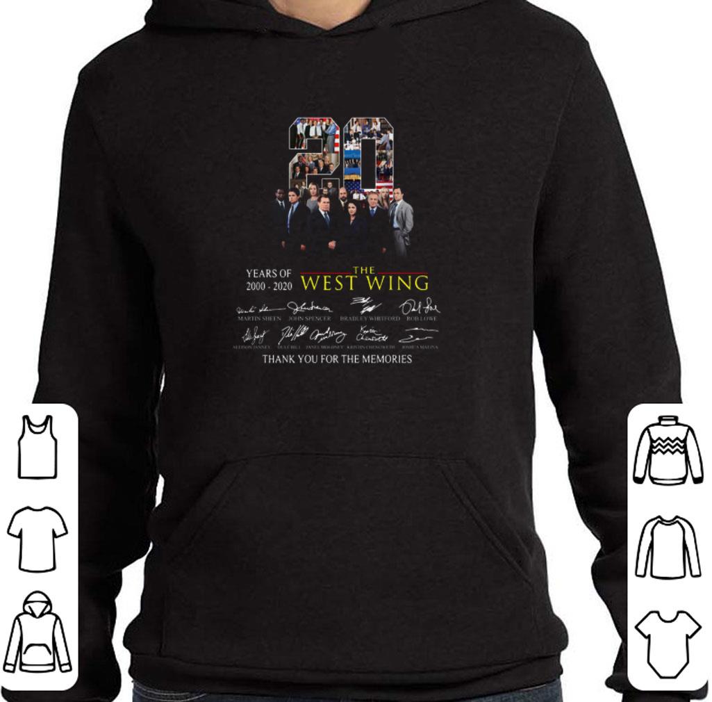 Funny 20 years of 2000 2020 The West Wing signatures shirt 5 Funny 20 years of 2000 2020 The West Wing signatures shirt