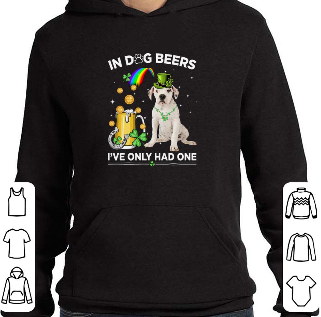 Funny American Bulldog in dog beers i've only had one St Patrick day shirt 5 Funny American Bulldog in dog beers i've only had one St Patrick day shirt
