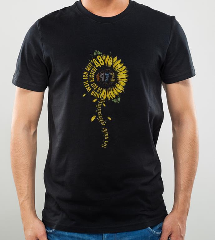 Great Sei nicht eifersüchtig 1972 Sunflower shirt