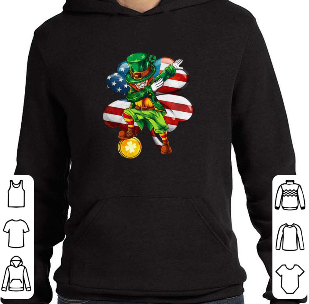 Hot Dabbing Leprechaun American flag St. Patrick's day Shenanigan shirt 5 Hot Dabbing Leprechaun American flag St. Patrick's day Shenanigan shirt