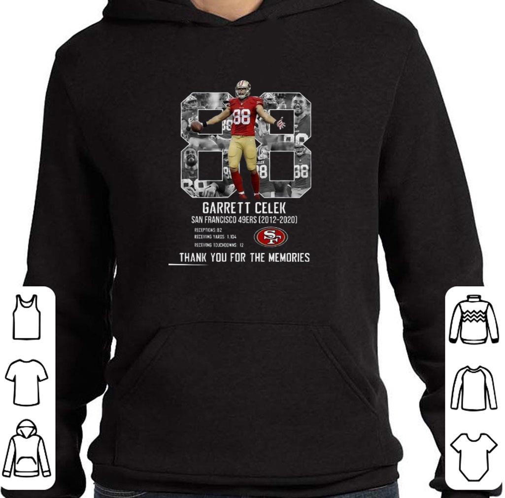Hot Garrett Celek San Francisco 49ers Thank You For The Memories shirt