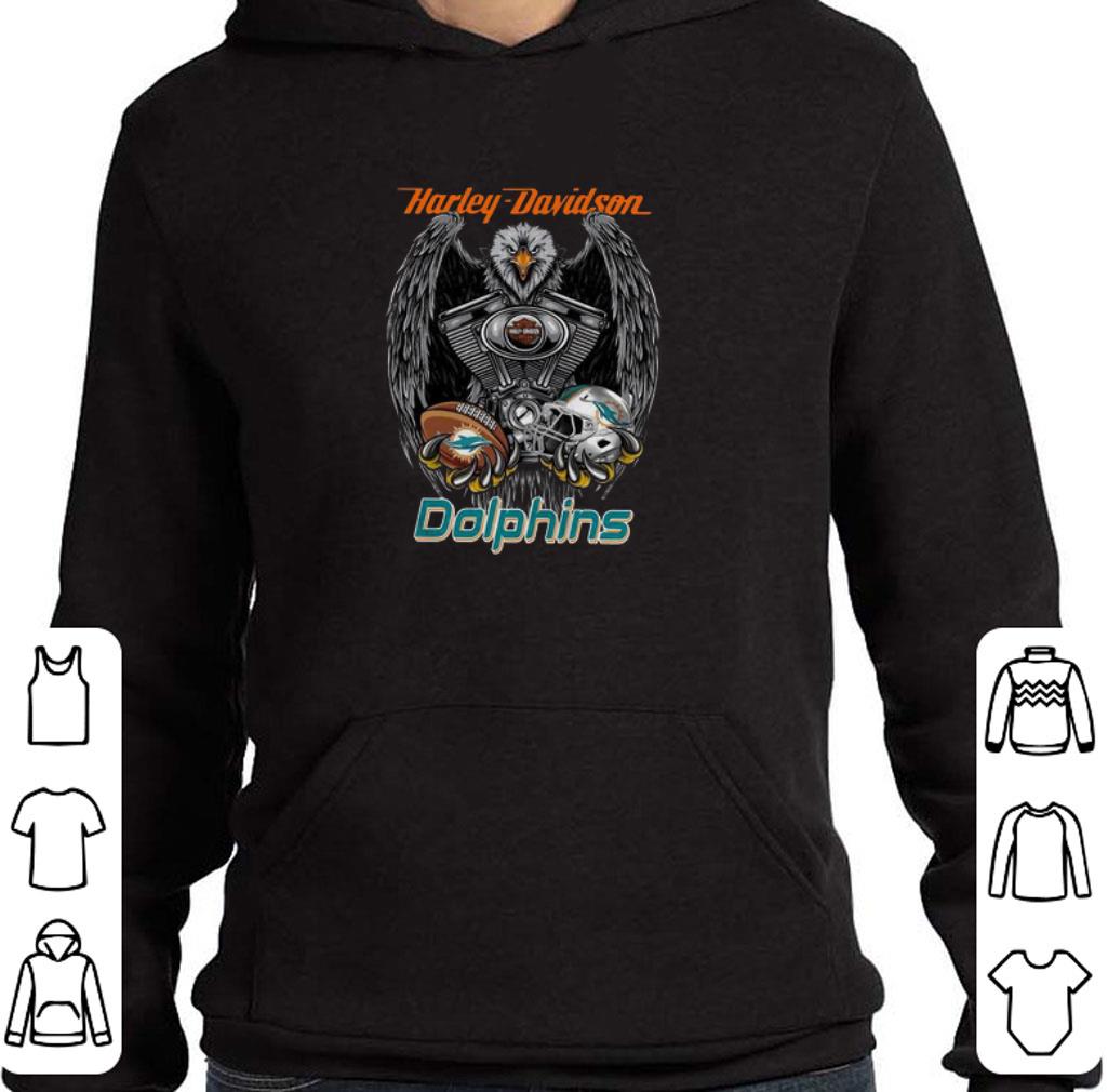 Hot Harley Davidson Mashup Miami Dolphins shirt