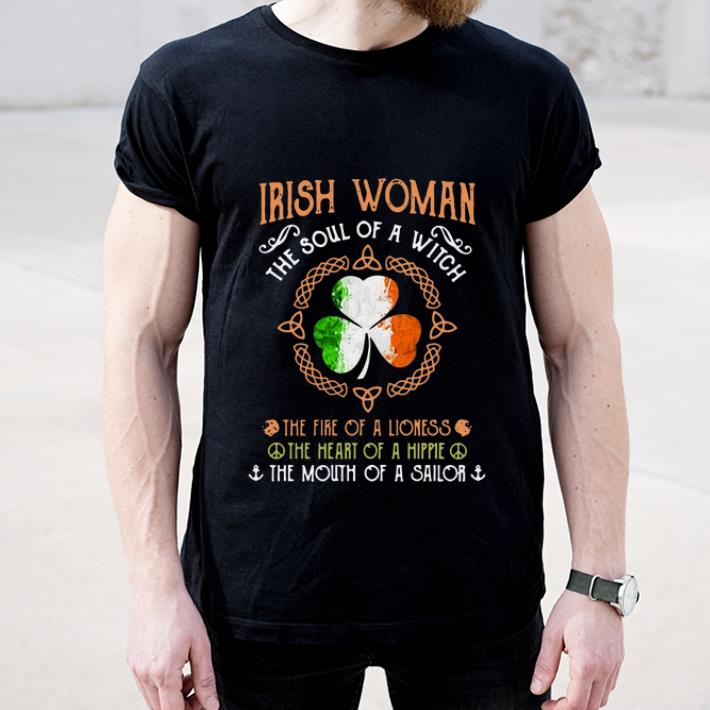 Hot Irish Woman The Soul Of A Witch He Mouth A Sailor shirt