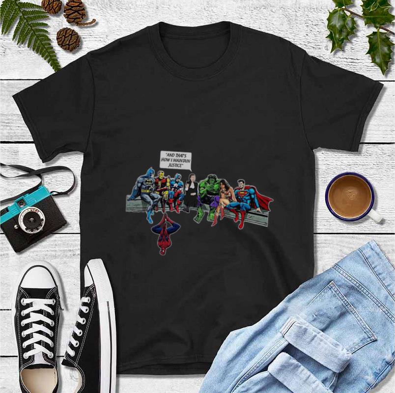 Hot Pastor And Superhero And That’s How I Maintain Justice shirt