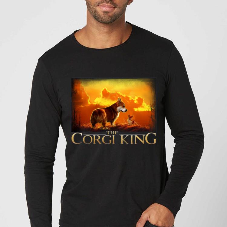 Hot The Corgi King Dog Lovers shirt