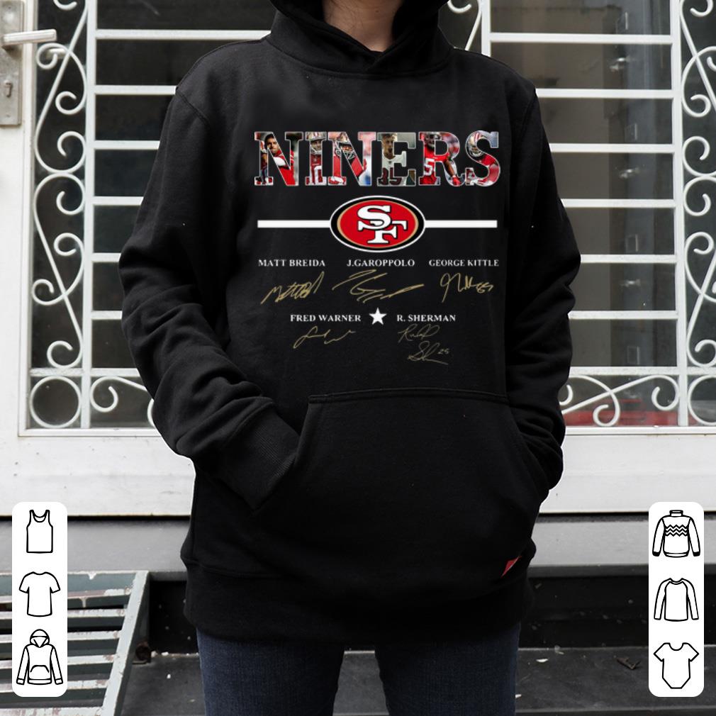 Nice Niners San Francisco 49ers Signatures shirt