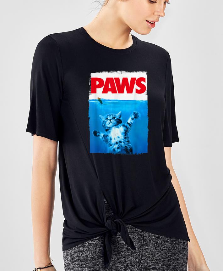 Nice Paws Cat And Mouse Top Cat Lover Parody shirt