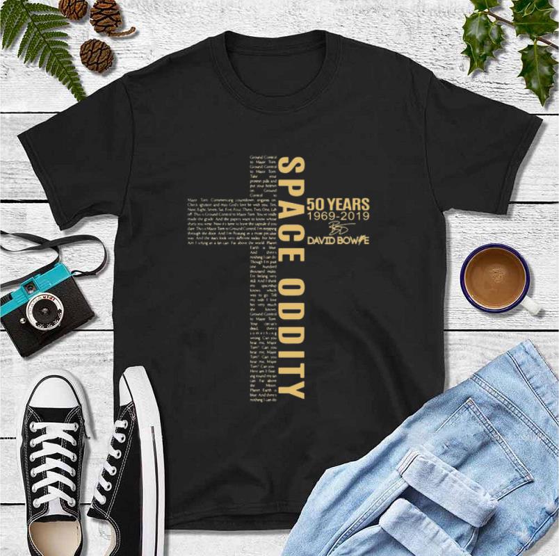 Nice pace Oddity 20 Years David Bowie SIgnature shirt 5 Nice pace Oddity 20 Years David Bowie SIgnature shirt