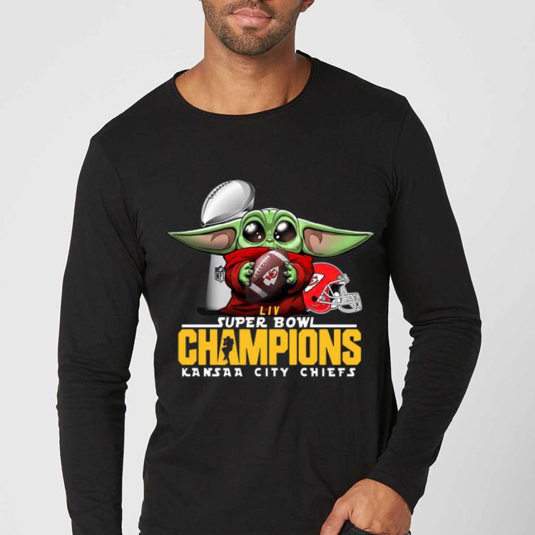Official Baby Yoda Hug Kansas City Chiefs Super Bowl Champions shirt