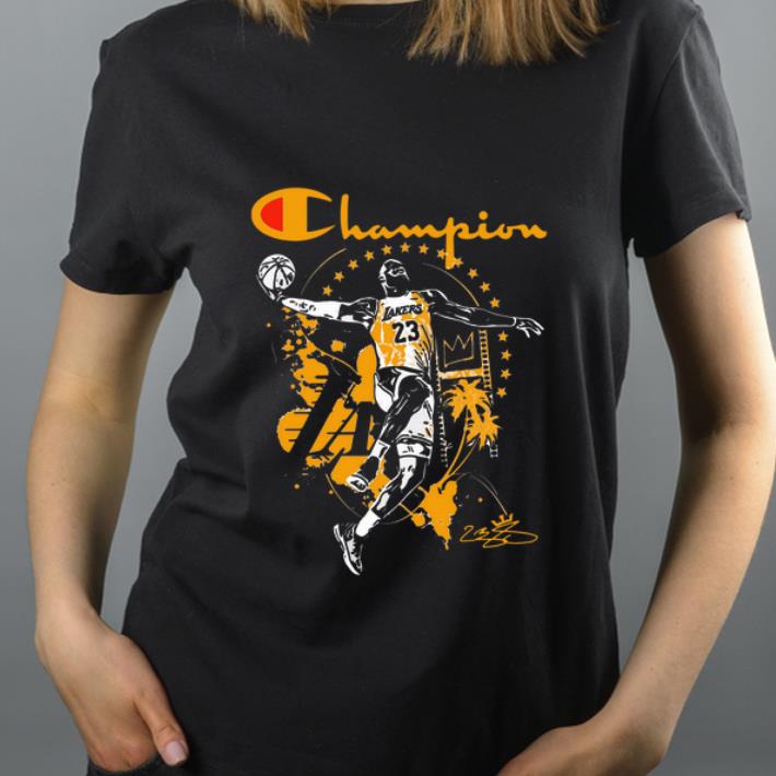 Official Champion Lebron James Signature shirt