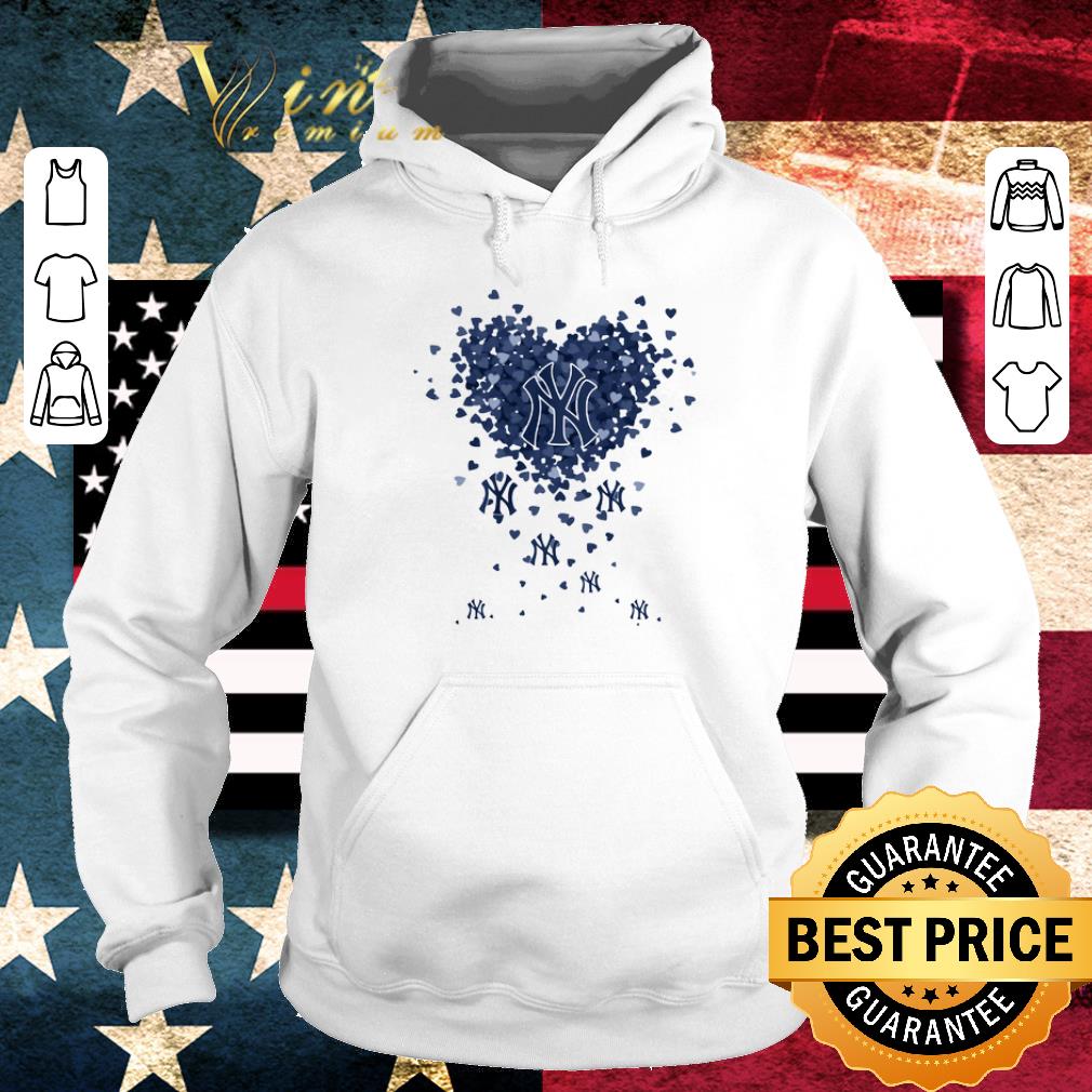 Official Love New York Yankees Tiny Hearts Shape shirt
