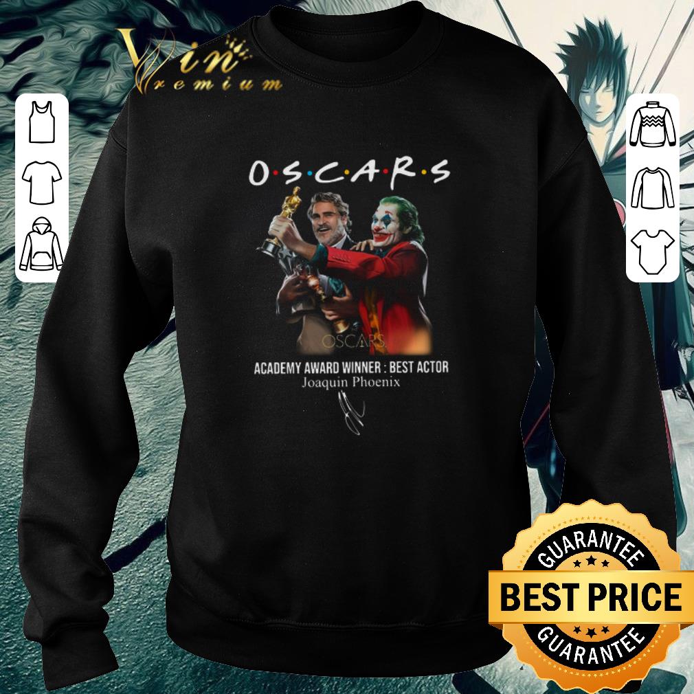 Official Oscars Academy Award Winner Best Actor Joaquin Phoenix Signature shirt 5 Official Oscars Academy Award Winner Best Actor Joaquin Phoenix Signature shirt