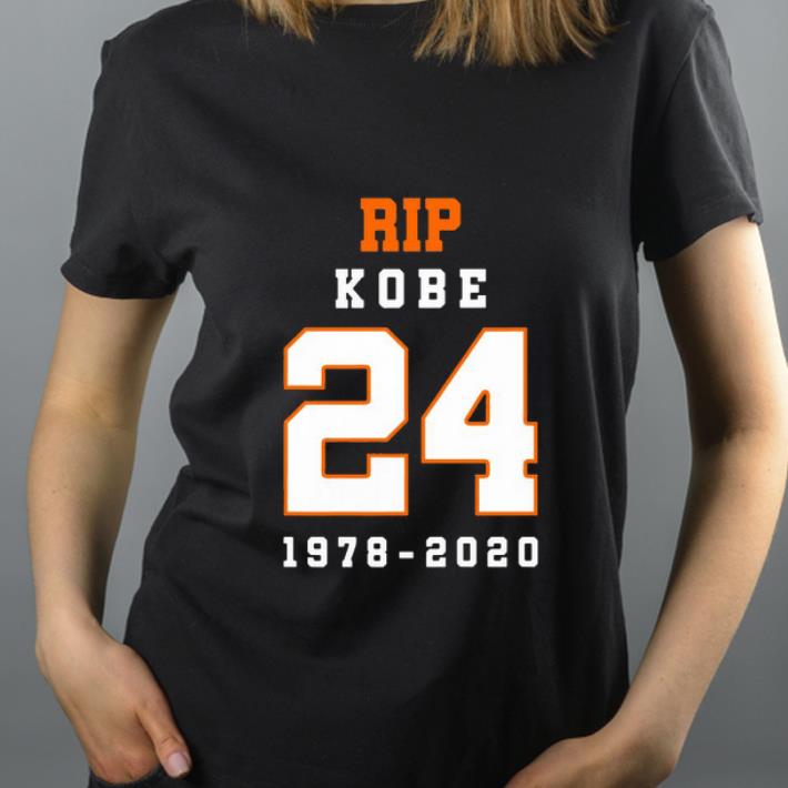 Official Rip Kobe Bryant 24 Memorial Rest In Peace shirt