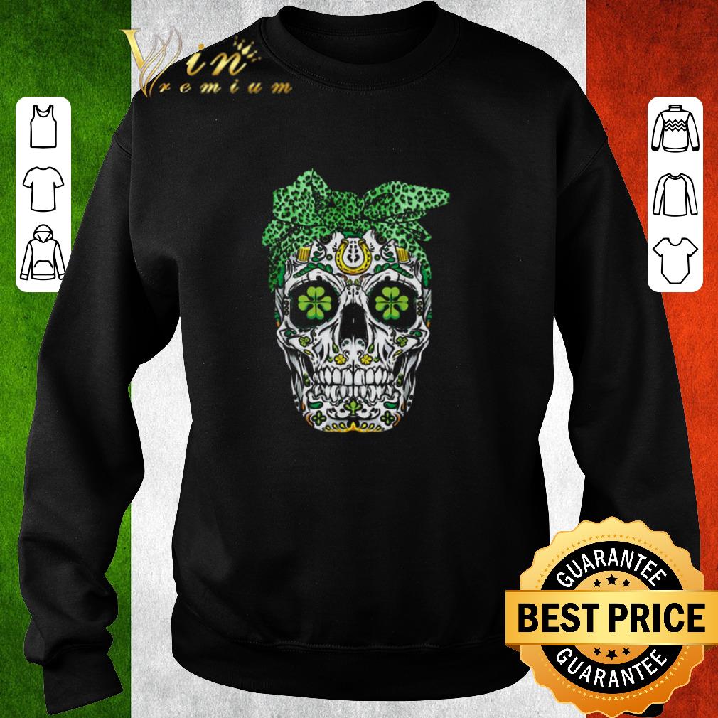 Official Sugar Skull Shamrock St. Patrick's day shirt 5 Official Sugar Skull Shamrock St. Patrick's day shirt