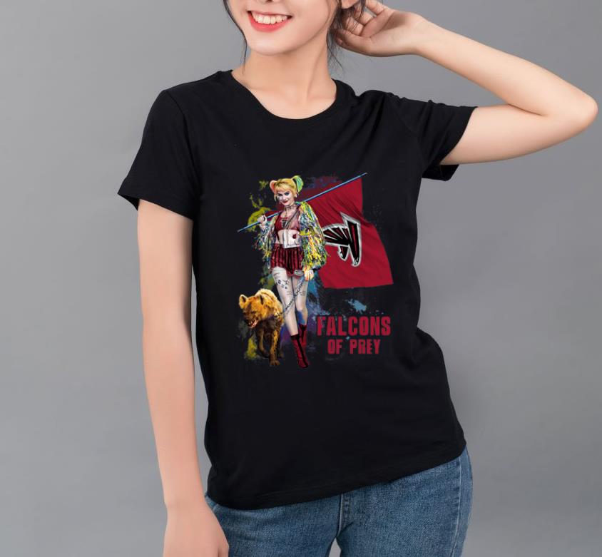 Original Harley Quinn Atlanta Falcons Of Prey Atlanta Falcons Flag shirt