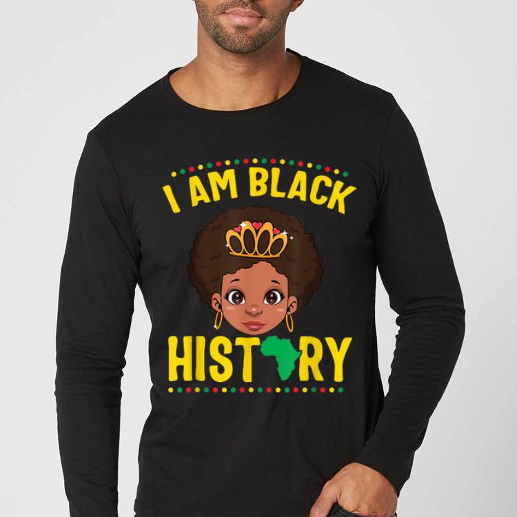 Original I Am Black History Educated Black History Month shirt