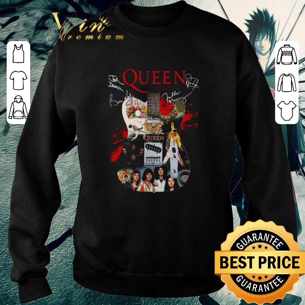 Original Queen Freddie Mercury guitarist signatures shirt 5 Original Queen Freddie Mercury guitarist signatures shirt