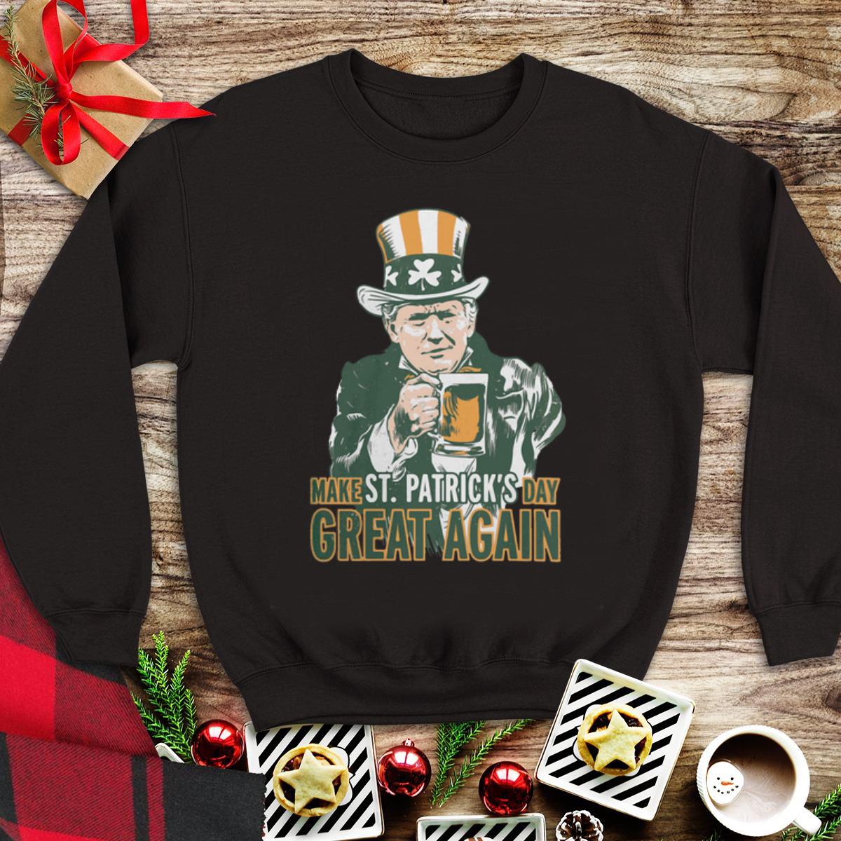 Premium Donald Trump Make St. Patrick’s Day Great Again shirt