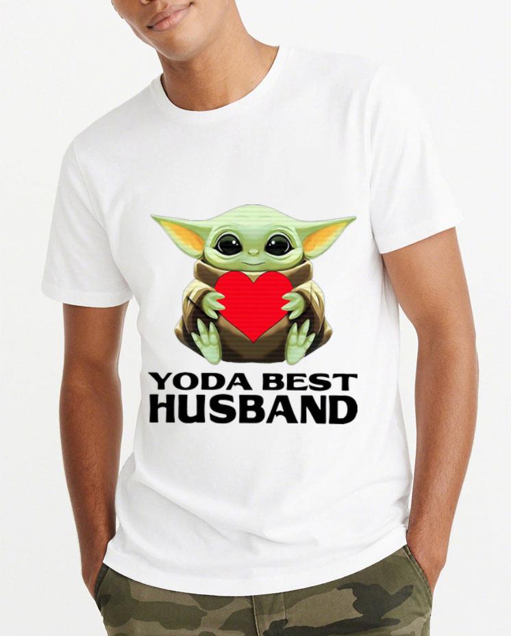 Premium Star Wars Baby Yoda Best Husband Valentine's Day shirt