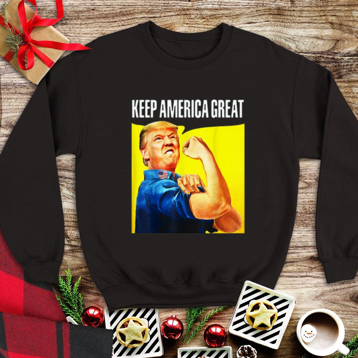 Premium Strong Donald Trump Keep America shirt