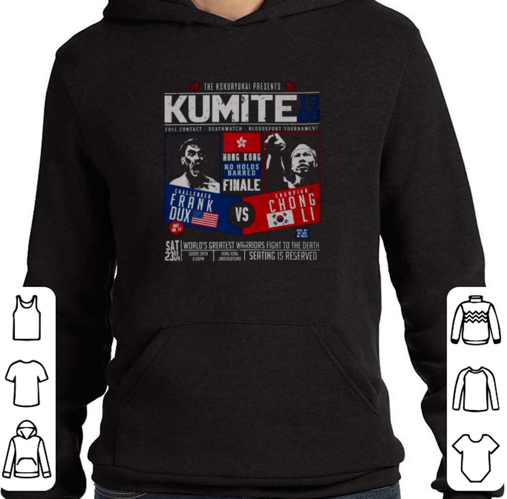 Premium The Kokuryukai Presents Kumite Hong Kong Frank Dux Vs Chong Li shirt 5 Premium The Kokuryukai Presents Kumite Hong Kong Frank Dux Vs Chong Li shirt